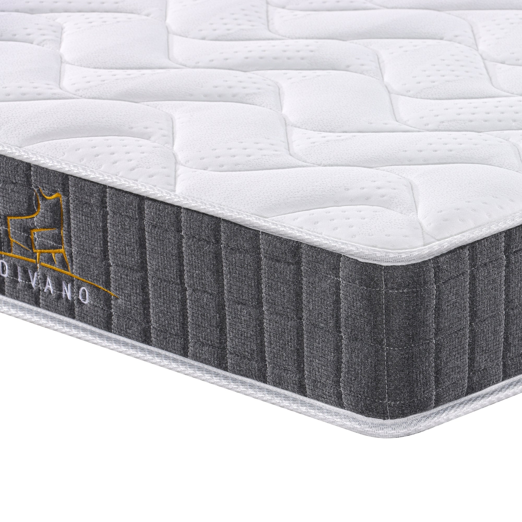 Divano Bedding 16cm Mattress Medium Firm Bonnell Spring - Image 16