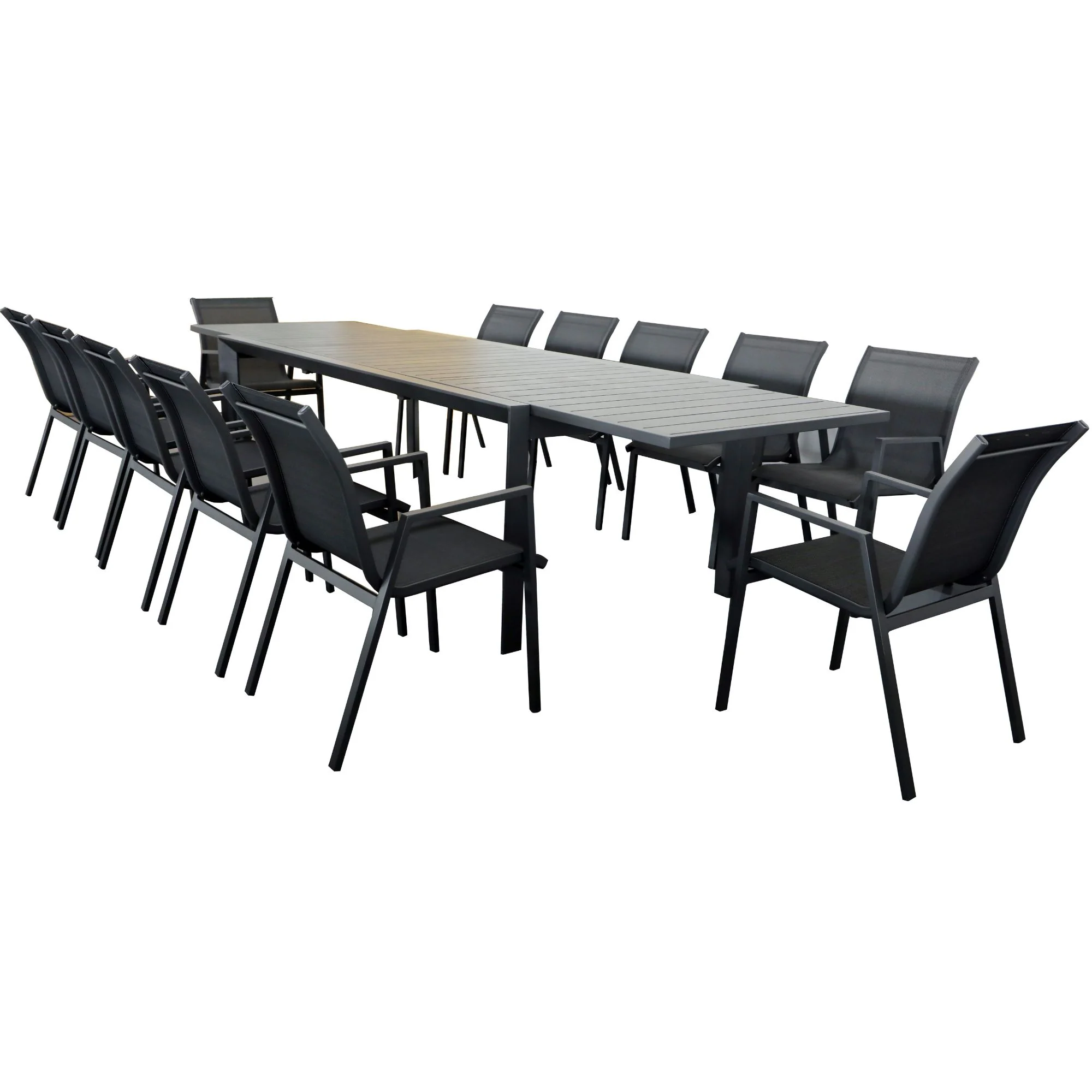 Iberia 230-345cm Outdoor Extensible Dining Table - Image 4