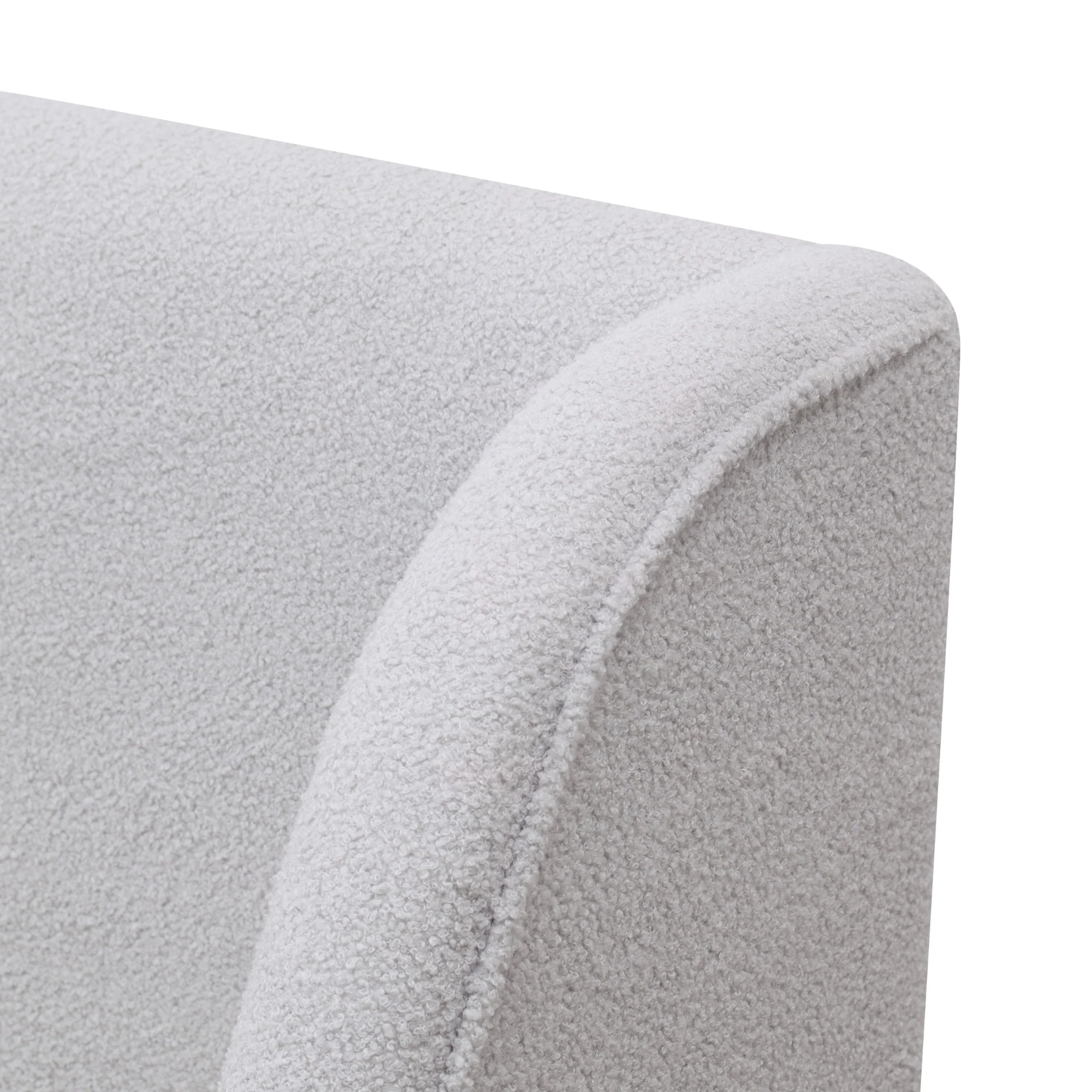 Jamar Fabric Bed Frame Grey - Image 14