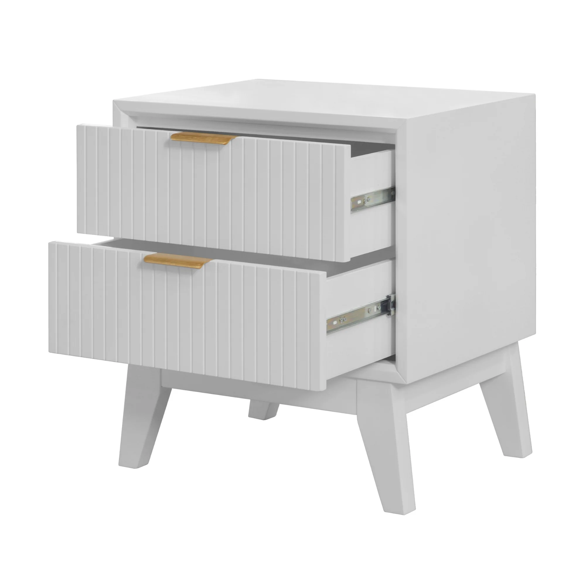 Matilda Bedside Table White - Image 5