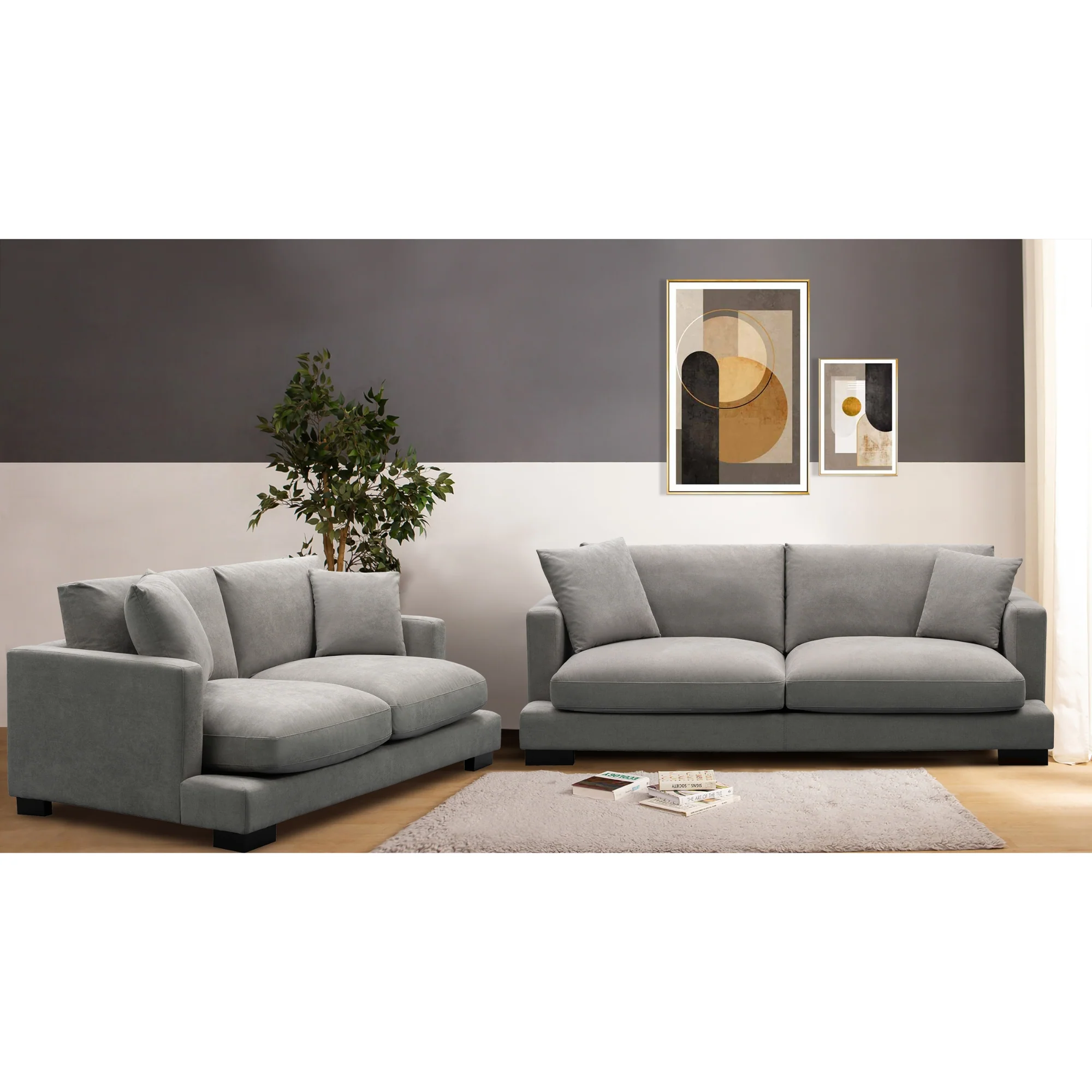 Royalty Fabric Sofa - Image 8
